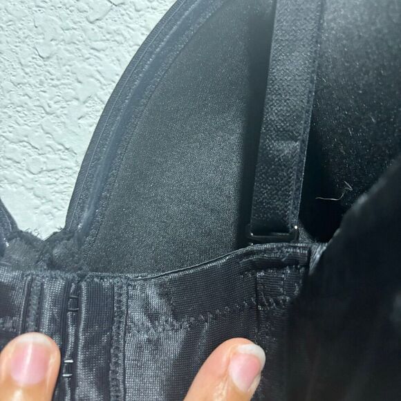 NWOT Wacoal T-Shirt Bra 36D Black Removable Straps Underwired Lightly Lined - Picture 5 of 7